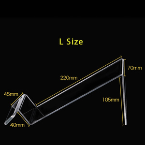 High Quality Custom Transparent Boot Ladies High Heel Shoe <strong>Rack</strong> Acrylic <strong>Clear</strong> Shoe <strong>Display</strong> Stand for Shop - Product Image 4