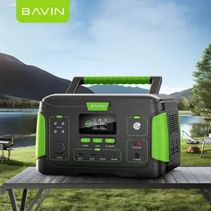 BAVIN hot sale high quality BST1000 1000w fast charging portable solar power banks station with certificates