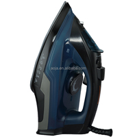 Nouveau fer à vapeur électrique portable transfrontalier avec fonction autonettoyante et semelle en céramique pour usage domestique et hôtelier