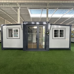Maison conteneur extensible 20 pieds à prix d'usine, modulaire, installation rapide, durable, respirante, maison préfabriquée moderne pour école ou bureau - Product Image 1