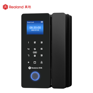 Cerradura de Puerta Biométrica Inteligente Electrónica de Seguridad ZDL2618 con Huella Dactilar, Aplicación, Contraseña y Tarjeta para Oficina, Cerradura Inteligente de Doble Cara ZDL2618 - Product Image 1