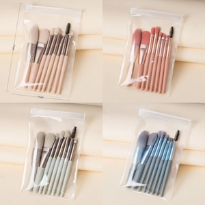 Juego <span class=keywords><strong>de</strong></span> Brochas <span class=keywords><strong>de</strong></span> <span class=keywords><strong>Maquillaje</strong></span> <span class=keywords><strong>de</strong></span> Viaje Premium Mini <span class=keywords><strong>de</strong></span> 8 Piezas, Cerdas Sintéticas Suaves Profesionales, Marca Privada, Logotipo Personalizado, OEM, Venta al Por Mayor - Product Image 4