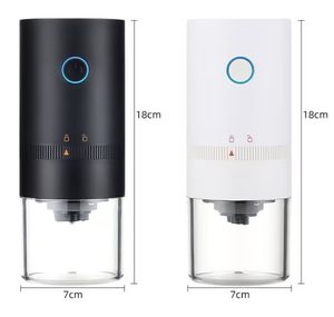 เครื่องชงกาแฟพกพาและเครื่องบดไฟฟ้าแบบ USB - เครื่องบดเมล็ดกาแฟขนาดเล็กแบบชาร์จไฟได้ 2-in-1 - Product Image 5