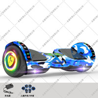 Hoverboard tout-terrain 6,5 pouces avec moteur à couple élevé, forte capacité de montée, double roue, scooter électrique auto-équilibré, vente en gros