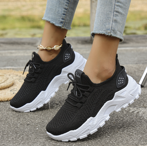 Children's <b>Shoes</b> Spring Season Best-selling Item Women's <b>Shoes</b> <b>Soft</b> Sole Fly-ribbed <b>Shoes</b> Leisure Sports Running - Product Image 6