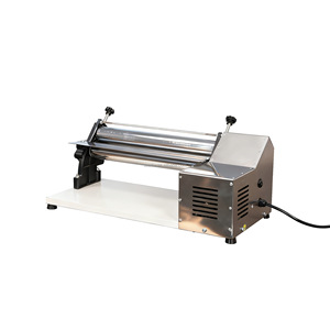 Macchina Professionale Elettrica per Stendere la Pasta 40cm, Sfogliatrice Automatica in Acciaio Inox per Fondente, Pasticceria e Pasta - Product Image 3