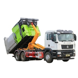 Versatile braccio gancio camion della spazzatura 25T CNHTC Shandeka 6x4 braccio gancio camion della spazzatura per la vendita globale - Product Image 6