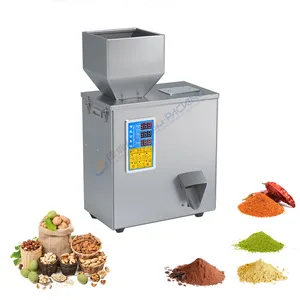 500g Semi Automatic Sunflower Seeds Rice Coffee Bean Peanut Nuts Bottle Sachet Granule Powder Weighing Filling Machine