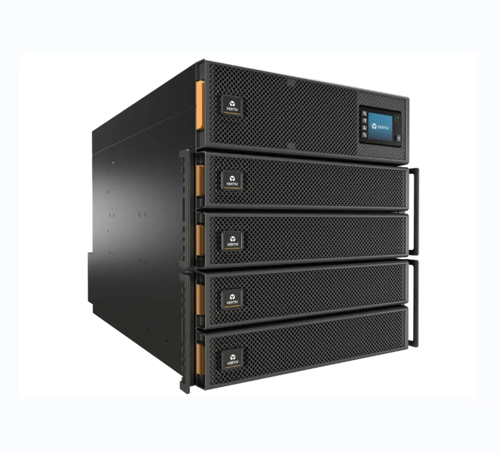 Vertiv แบรนด์ Liebert UPS GXT5ออนไลน์ UPS กับชุดแบตเตอรี่ไวน์บริสุทธิ์15KVA 20KVA UPS