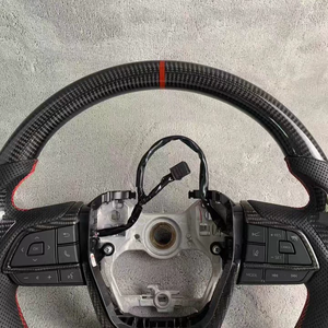 Volant personnalisé en cuir perforé et fibre de carbone pour Toyota <span class=keywords><strong>Sienna</strong></span> <span class=keywords><strong>LE</strong></span> XLE SE Limited <span class=keywords><strong>2018</strong></span> 2019 2020 2021 2022 2023 2024 - Product Image 4
