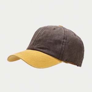 Gorra Personalizada Estilo Dad Hat para Hombre, 6 Paneles, 100% Algodón, Color Desteñido Liso, Bicolor, Gorra Deportiva de Béisbol, Gorra Trucker para Mujer - Product Image 4