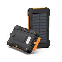 Produits en gros en vente, articles imperméables, livraison gratuite, chargeur solaire, produits électroniques, batterie externe 6000mAh/8000mah, gadgets