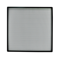 Filter Panel Fiberglass HEPA H14 untuk Penggunaan Terminal FFU Ruang Bersih Ukuran Dapat Disesuaikan Filter Farmasi Efisiensi Tinggi