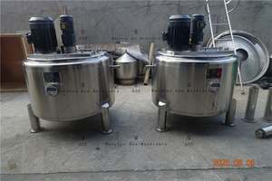 Equipo para hacer ungüentos, de producción de <span class=keywords><strong>crema</strong></span> cosmética homogeneizador, mezclador emulsionante al vacío, máquina mezcladora de loción con calentamiento a vapor - Product Image 3