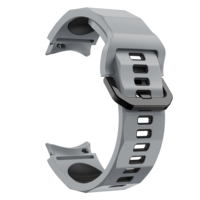Bracelet en silicone pour montre connectée Samsung Galaxy Watch 7 6 5 4 Series Sport, accessoires de montre, bracelet de poignet design 20 mm 22 mm