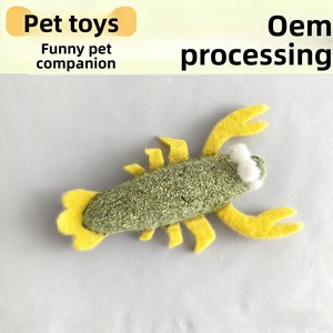 Mainan Tongkat Penggoda Kucing Catnip dengan Suara, Mainan Hewan Peliharaan yang Menghibur Diri Sendiri untuk Kucing - Product Image 3