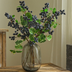 <span class=keywords><strong>Planta</strong></span> de fruta de bayas frescas nórdicas de arándanos artificiales de plástico recién llegado para accesorios de fotos, novedad de 2017 - Product Image 5