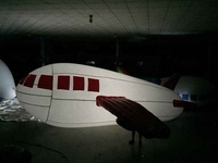 Vente chaude : Dirigeable publicitaire gonflable Zeppelin Tubo LLFC certifié EN71 avec options OEM à vendre