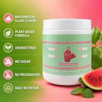 SUPER GREENS Compléments Vitaminiques pour Adultes Poudre de Super Fruits et Légumes Verts 255g Améliore la Densité Osseuse Conditionné en Bouteille
