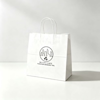 Sac en papier kraft recyclable grand format, robuste et durable, avec poignées, idéal pour les pizzerias et les magasins de fruits – Prix usine, vente directe