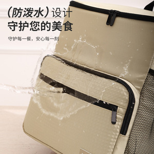 Insulated Backpack 17L Large Capacity Leak Proof Outdoor Picnic Cooler Bag - Product Image 4