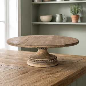 Soporte para Pastel de Madera Ecológico de Diseño Súper Moderno, Apto para Lavavajillas, Hecho a Mano, Fabricación Directa de Fábrica BS - Product Image 1