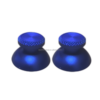 Joysticks analogiques en aluminium poli 8 couleurs pour manette de jeu PS5, capuchons de pouce en métal pour contrôleur, accessoire
