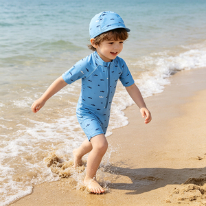 <span class=keywords><strong>Maillot</strong></span> <span class=keywords><strong>de</strong></span> <span class=keywords><strong>bain</strong></span> 1 pièce pour bébé et enfant, tenue <span class=keywords><strong>de</strong></span> plage pour garçon - Product Image 2