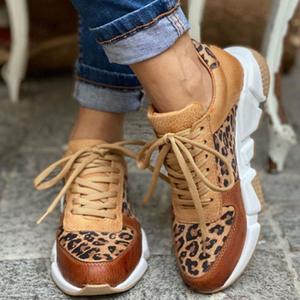 Moda más popular nuevo diseño de gran tamaño mujeres primavera europea y americana cabeza redonda hebilla de metal <span class=keywords><strong>zapatos</strong></span> casuales de alta calidad - Product Image 5