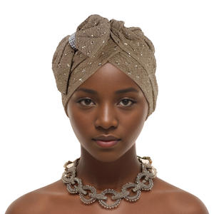 HZM-24284 <span class=keywords><strong>Bonnet</strong></span> turban pour cheveux, <span class=keywords><strong>bonnet</strong></span> de sommeil musulman, foulard pour la tête, <span class=keywords><strong>bonnet</strong></span> de chimiothérapie pour femmes - Product Image 1