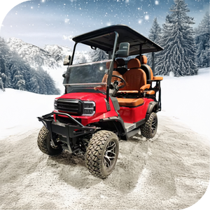 Vente en gros 2 + 2 places passager 4 roues 48V voiturette de golf de chasse électrique 4x4 - Product Image 5