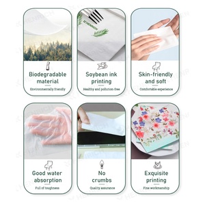 Sang Trọng Nổi Khăn Giấy Phân Hủy Sinh Học Tre Bữa Ăn Tối Mô Biểu Tượng Tùy Chỉnh In Cho Thương Hiệu Các Nhà Bán lẻ - Product Image 4