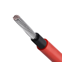 Cable Solar Fotovoltaico H1Z2Z2-K de CC con Aislamiento de PVC, Conductor de Cobre Estañado Flexible Retardante de Llama, Clasificación IP67, 0.6kV