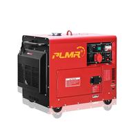 Generadores Diésel Portátiles Pequeños y Silenciosos de 3kW, 5kW y 6kW, Grupo Electrógeno Diésel, Fuente de Energía Móvil Resistente para Uso Doméstico, Generador Diésel Refrigerado por Aire
