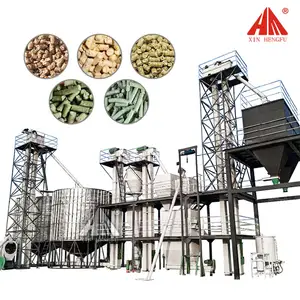 HNHF Hot Sale New Style Poultry Feed Mill Production Line Feed Pellet Plant
