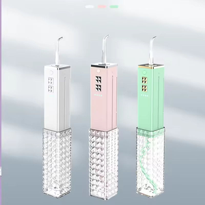 Mini <span class=keywords><strong>Irrigador</strong></span> Bucal Portátil Plegable de 150 ml, Diseño de Lápiz Labial, Ahorra Espacio, IPX7, USB, para Viajes, Bolsa de Viaje y Uso en Exteriores - Product Image 1