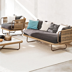 Nouveau <span class=keywords><strong>canapé</strong></span> d'extérieur avec table basse, <span class=keywords><strong>canapé</strong></span> d'angle <span class=keywords><strong>en</strong></span> osier, ensemble de canapés d'angle <span class=keywords><strong>en</strong></span> <span class=keywords><strong>rotin</strong></span>, <span class=keywords><strong>canapé</strong></span> d'angle droit pour salon - Product Image 2