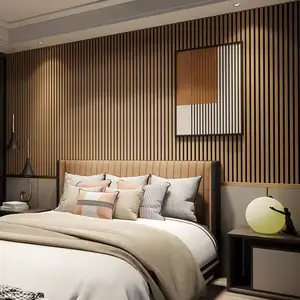Panel dinding akustik isolasi dinding kedap suara dekorasi rumah 3d kualitas tinggi