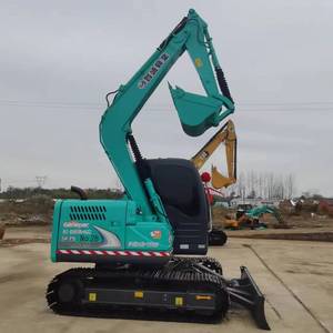 Miniexcavadoras usadas Kobelco SK75 a la venta, los componentes del núcleo incluyen el motor de la bomba del motor - Product Image 2
