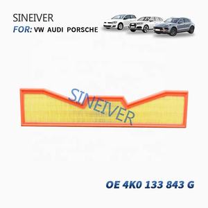 Aplicable Audi A7 <span class=keywords><strong>RST</strong></span> RS6 RS8 2013-2018 Quattro 4,0 Sportback 4K0 133 843G 4K0133843G Filtro de aire del motor - Product Image 3