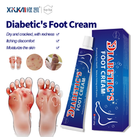 Crème hydratante pour les pieds diabétiques, crème de soin des pieds, crème pour les pieds diabétiques, écologique, à base de plantes, OEM, en stock