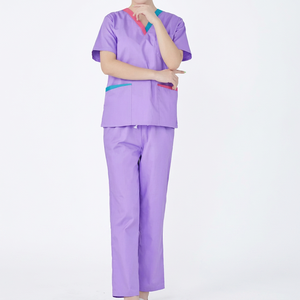 Uniforme d'allaitement pour femmes en coton 100% tissé, couleur et logo personnalisés - Haute qualité, usage hospitalier, vente chaude - Product Image 1