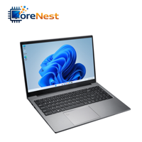 Laptop aziendale all'ingrosso da 15,6 pollici con Intel Core i5 di decima generazione, 16GB di RAM, SSD da 512GB, schermo FHD 1080P, notebook ultra sottile per ufficio