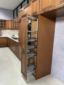 อินโดนีเซียคุณภาพสูงไม้เนื้อแข็งตู้อะคริลิคแล็คเกอร์แผงประตูลิ้นชักสไลด์อ่างล้างจานก๊อกน้ำ-ของใช้จำเป็นสำหรับบ้าน - Product Image 3