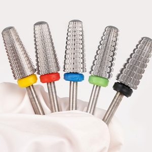 Vente en gros de forets à ongles en carbure de tungstène de 3/32 pouces, 5 en 1, fraises pour cuticules, manucure, pédicure, utilisés pour les salons de manucure - Product Image 5