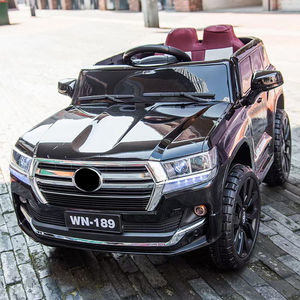 Coche de policía eléctrico de dos plazas unisex, juguete para niños al aire libre, 4 ruedas, vehículo de plástico con pilas, precio de fábrica - Product Image 2