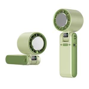 New <b>handheld</b> folding cooling USB <b>fan</b> rechargeable suitable for student dormitories brushless motor - Product Image 6