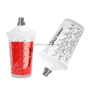 800CC boya püskürtme tabancası ile 1.3/1.7mm memesi PIsa fincan tankı araba tamir için araç bakım ürünü - Product Image 6