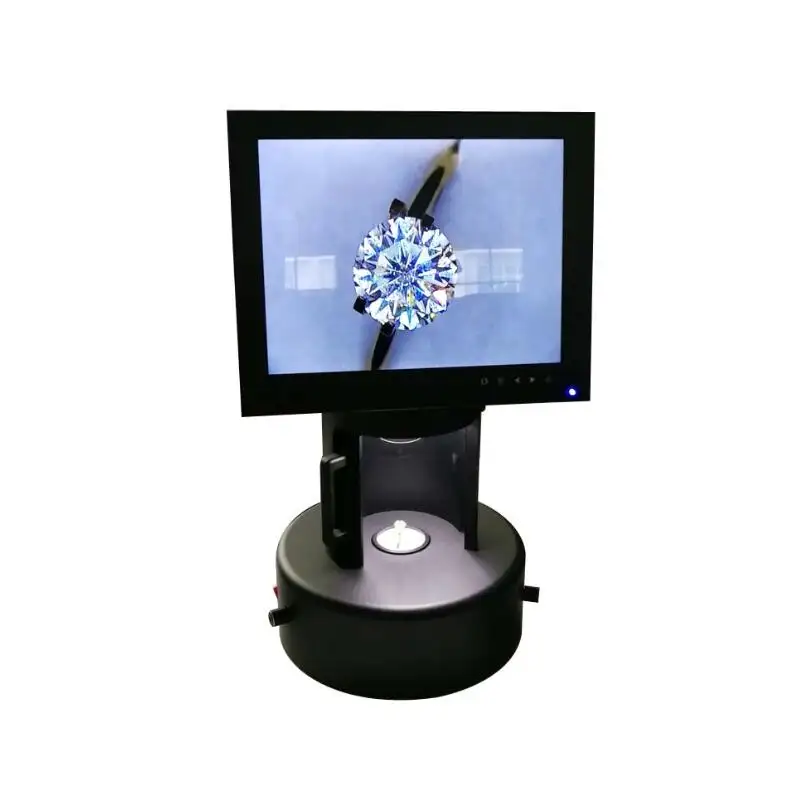 Ювелирный алмазный инструмент, Алмазный цветной микроскоп для проверки, микроскоп, продажа с ЖК-экраном