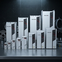Variateur de fréquence (VFD) triphasé et monophasé efficace 0,75 kW 22 kW 4 kW 380 V 480 V à contrôle vectoriel, variateur AC IP20 pour souffleurs